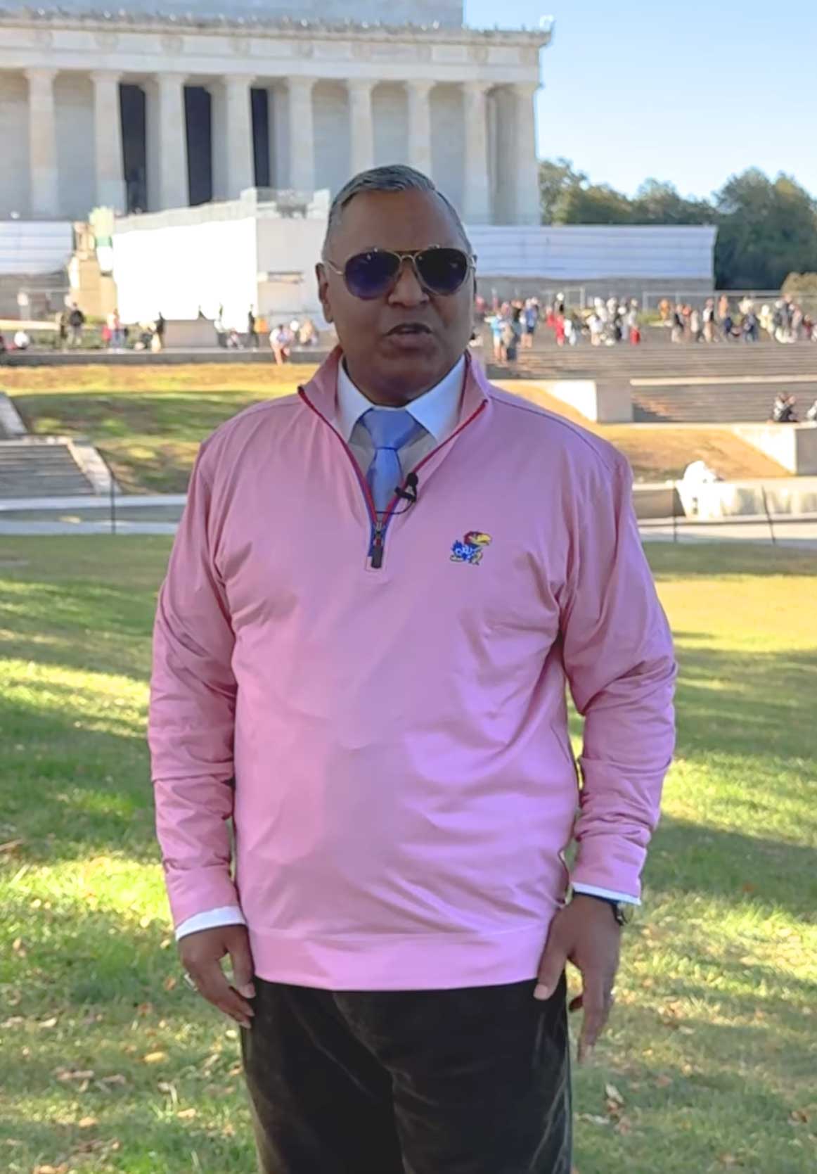 Dr. Dalavai Goes to Washington.